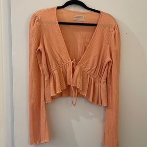 Urban Outfitters long sleeve crop top